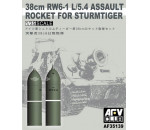 Afv Club 35139 - 38cm RW61 rocket set for Sturmtiger 
